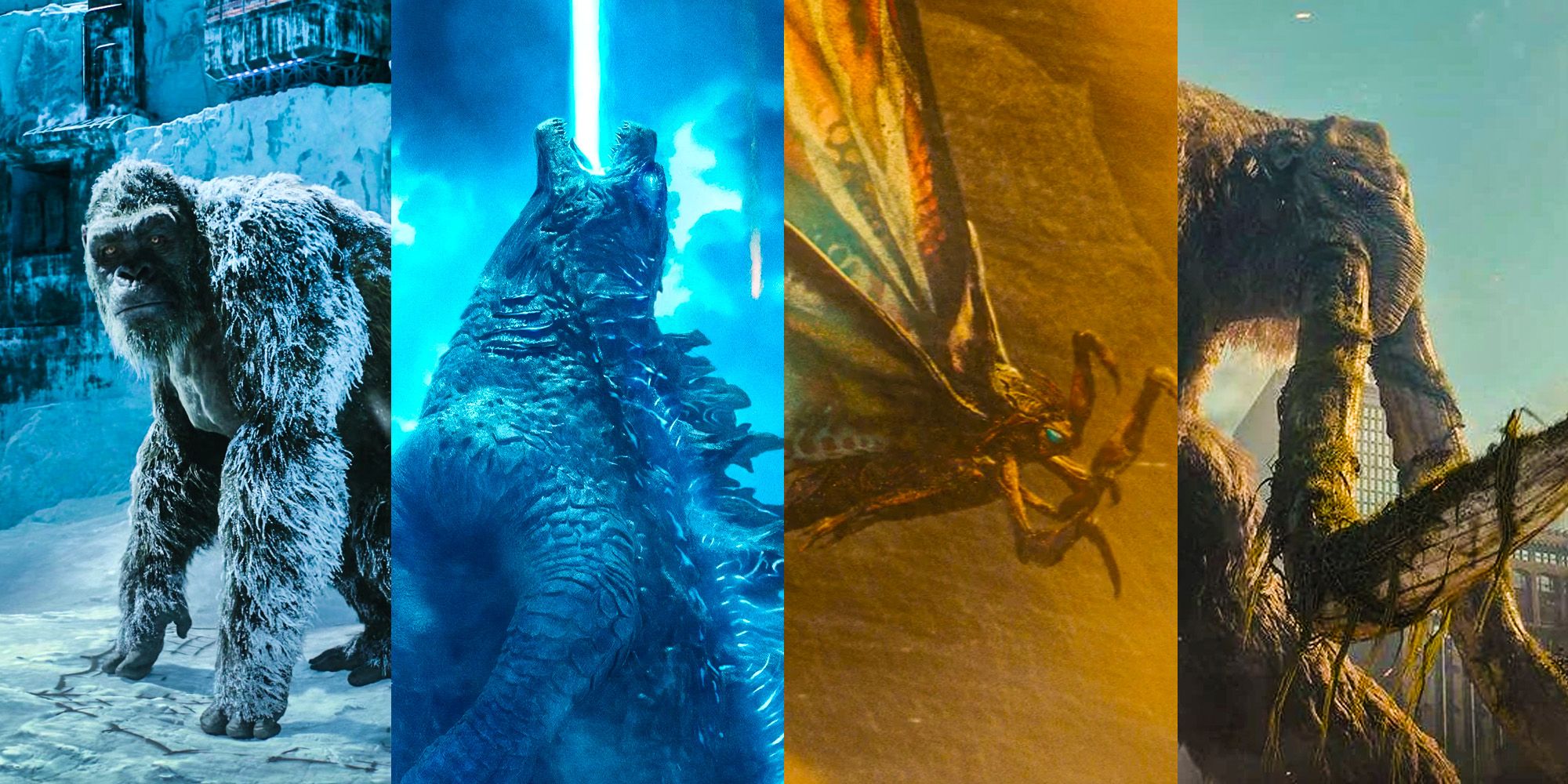 The MonsterVerses 4 Heroic Titans Revealed In Godzilla vs Kong
