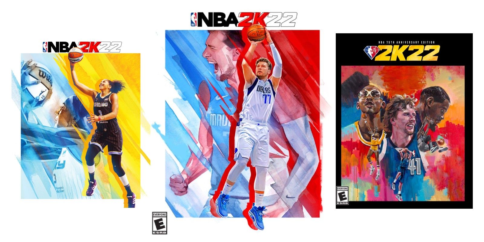 NBA 2K22 Reveals Candace Parker Luka Doncic As Cover Athletes
