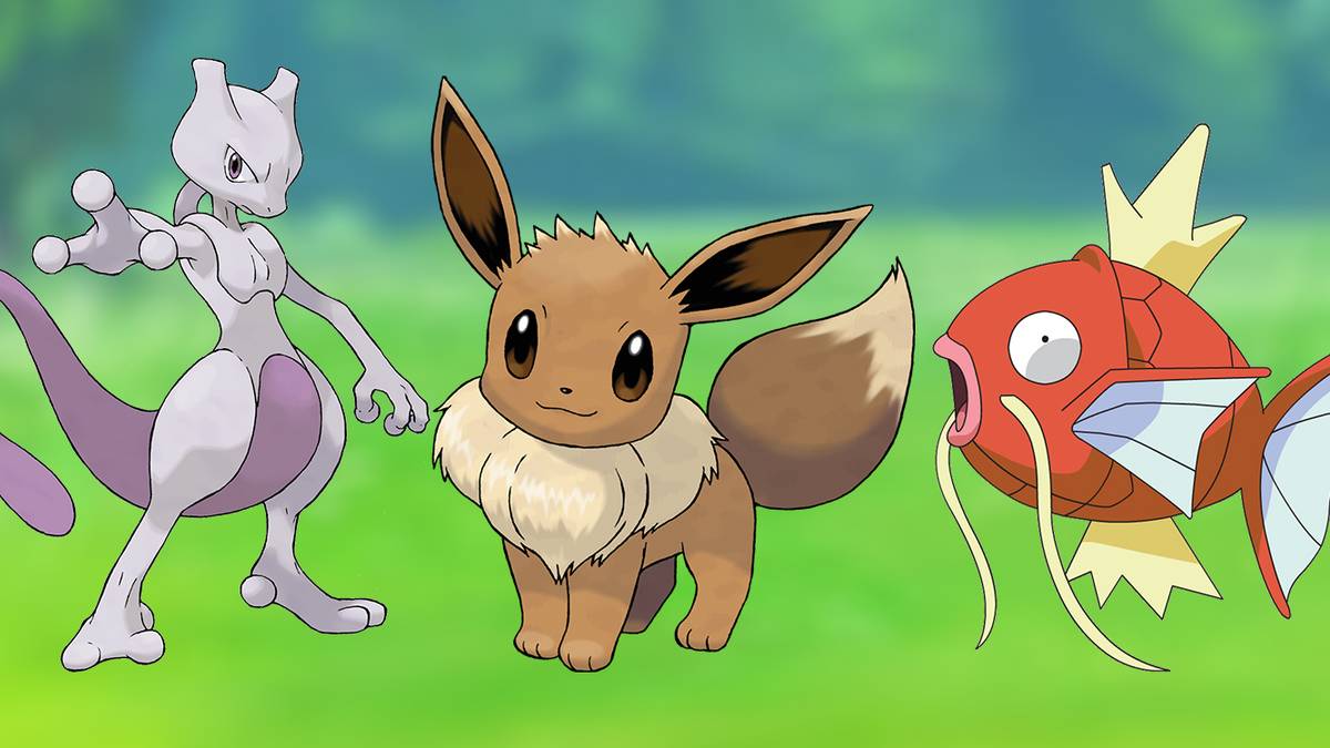 Pokémon GO's Most Popular Buddies Include Eevee, Mewtwo, & Magikarp