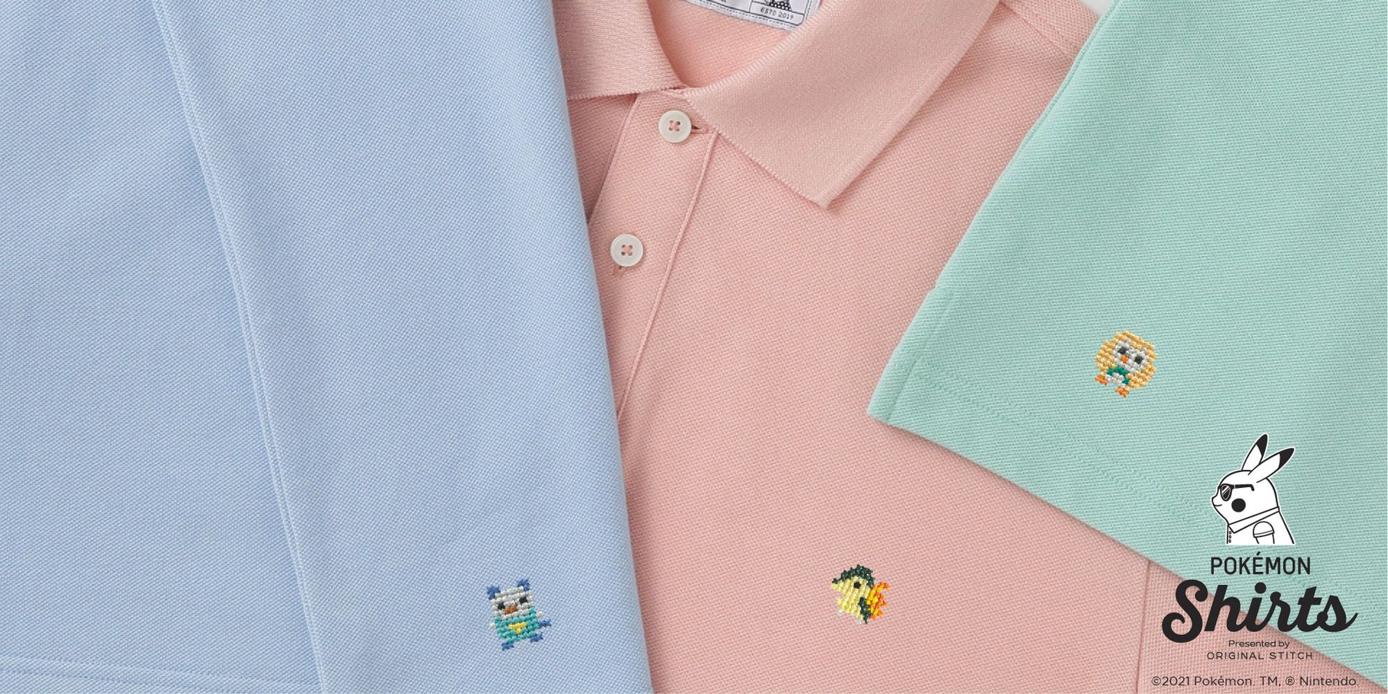 New Pokémon Clothes From Original Stitch Are Themed Around Each Region