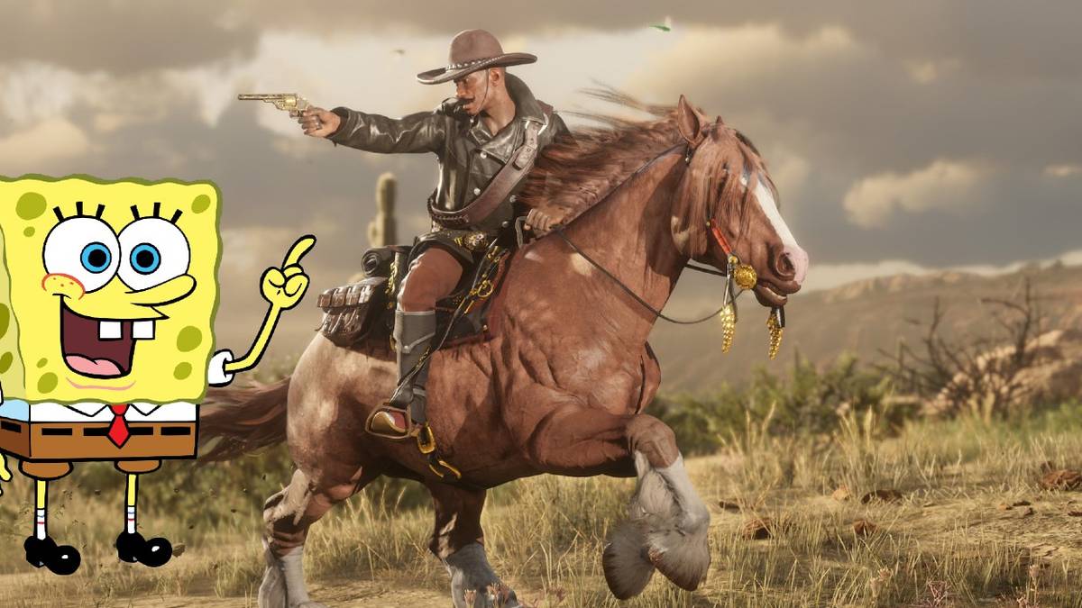 GTA Online vs. Red Dead Online Updates Perfectly Summarized By SpongeBob