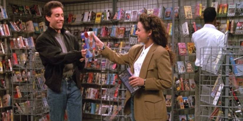 Jerry e Elaine em cena da primeira temporada