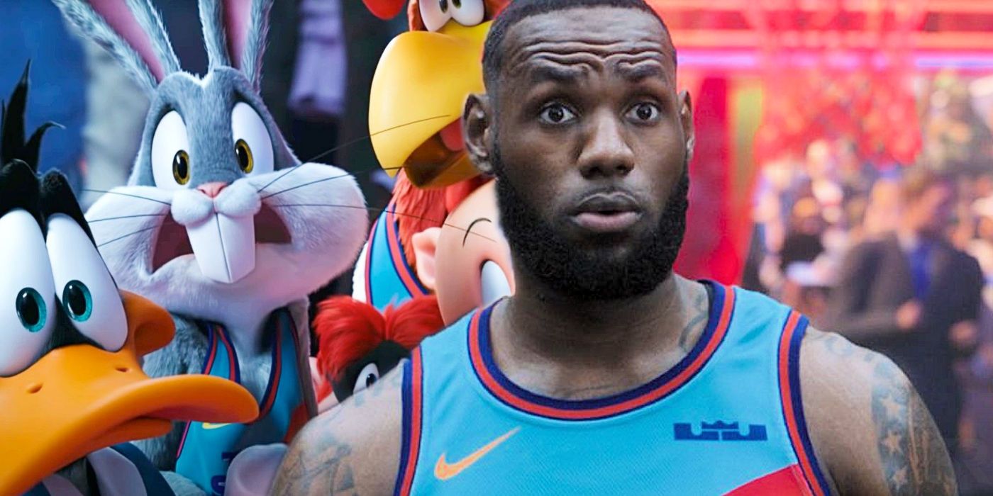 lebron james acting in space jam