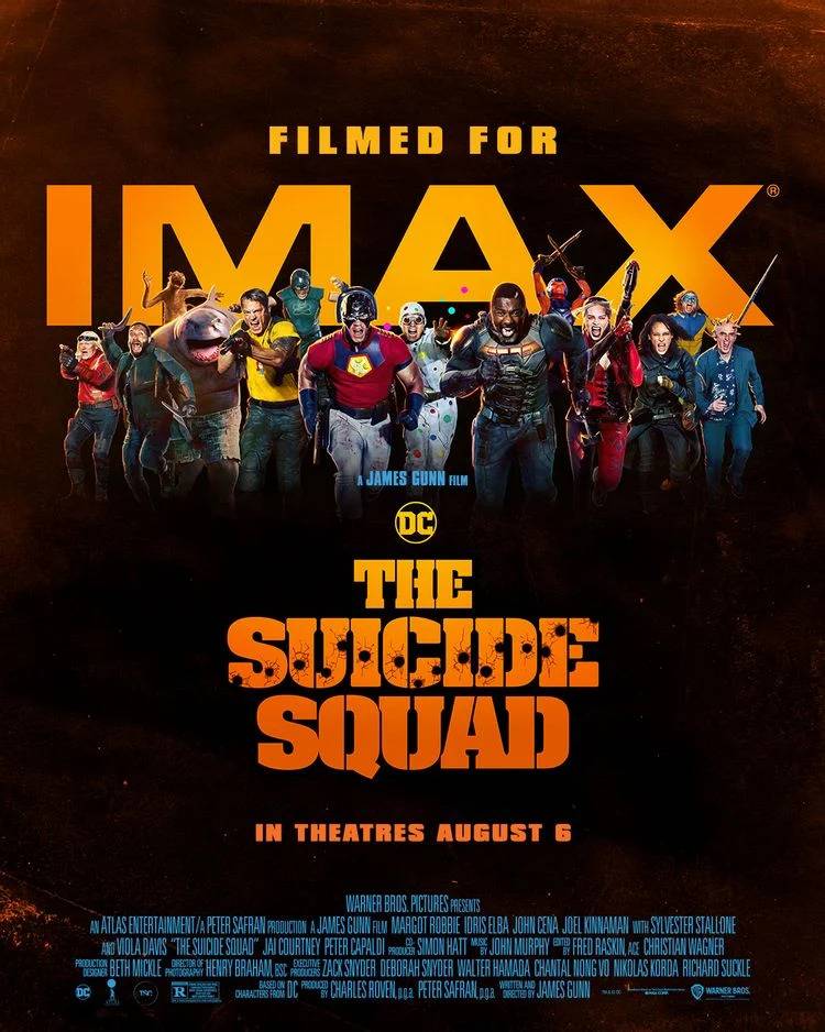 Suicide Squad 2 IMAX Poster Assembles the Whole Team