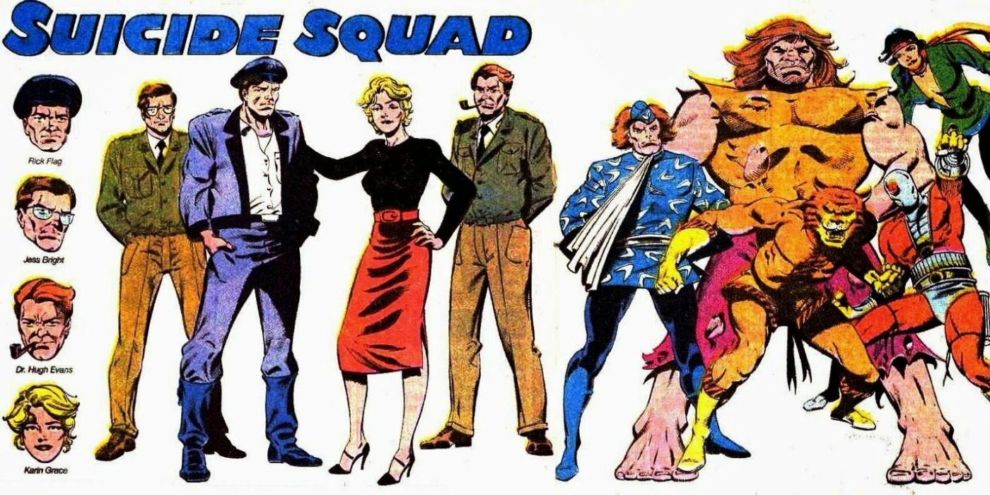 The Suicide Squad The First 10 Members Of DCs AllVillain Team In Chronological Order