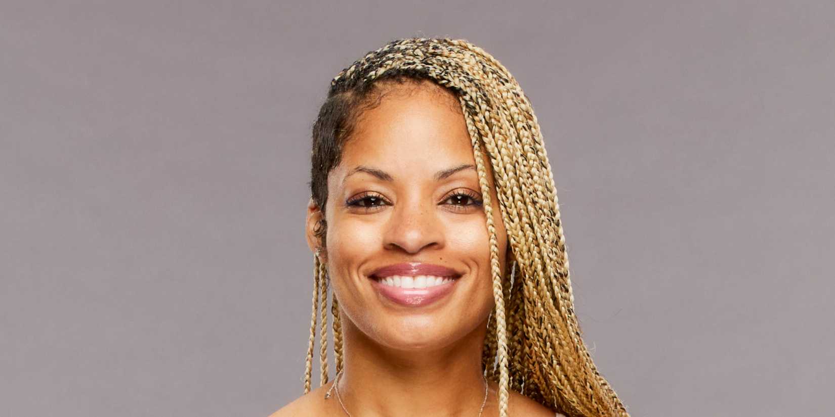 Tiffany Mitchell smiling for a promo photo for Big Brother 23