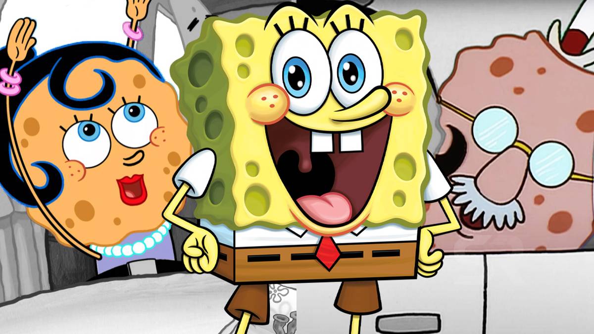 Why SpongeBob SquarePants Looks Like A Kitchen Sponge