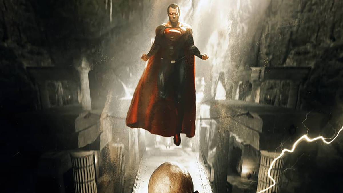 Black Adam Faces Henry Cavill's Superman In DCEU Fan Art
