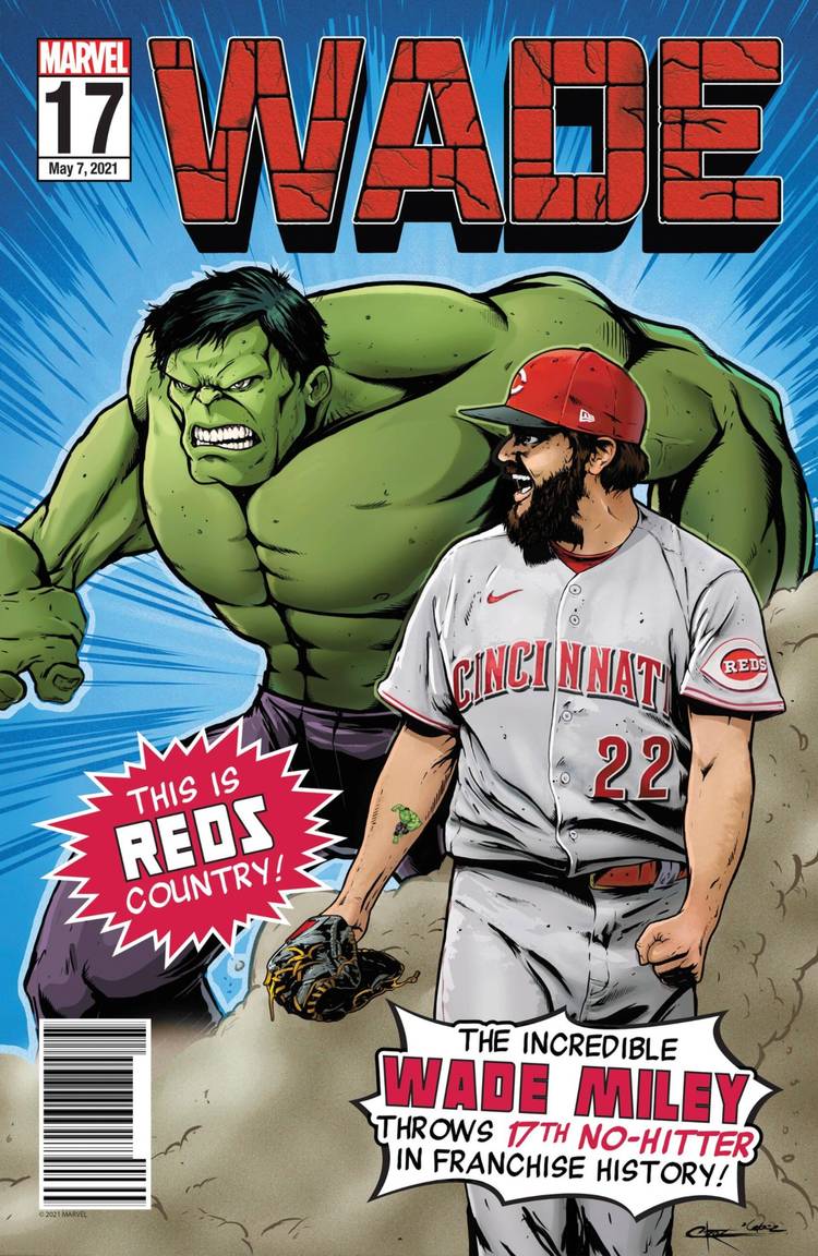 Marvel's Hulk is Teaming Up With MLB To Celebrate Reds' No-Hitter
