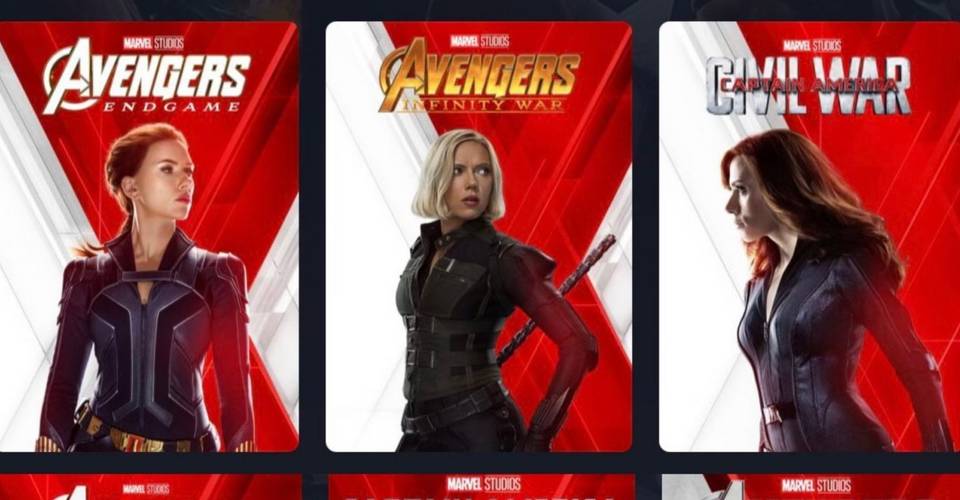 Disney Celebrates Black Widow Release With Solo Mcu Movie Posters