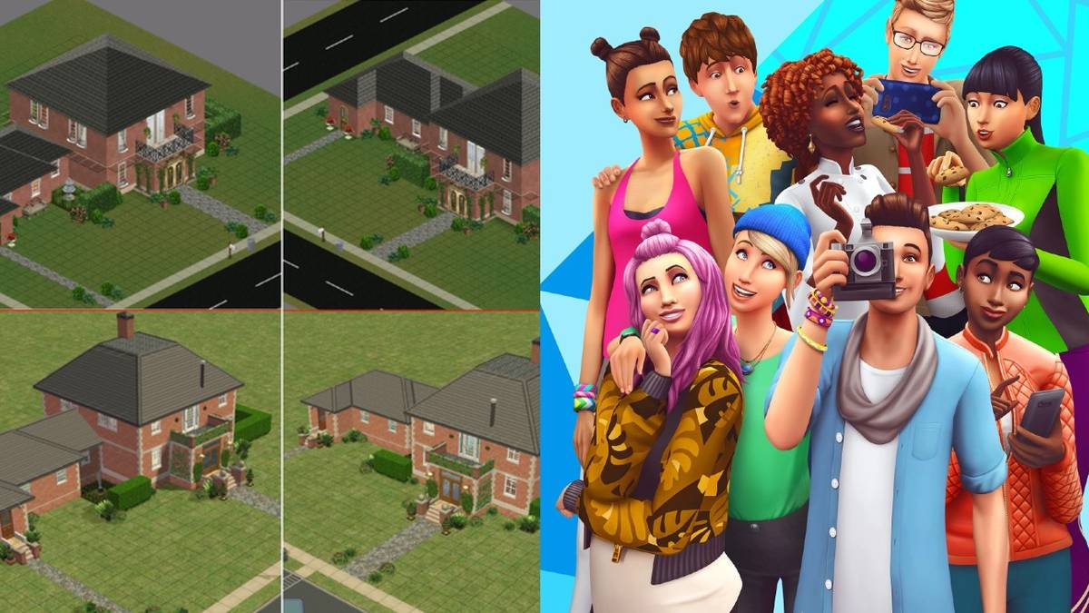Sims Player Builds The Same House In All Four Sims Games