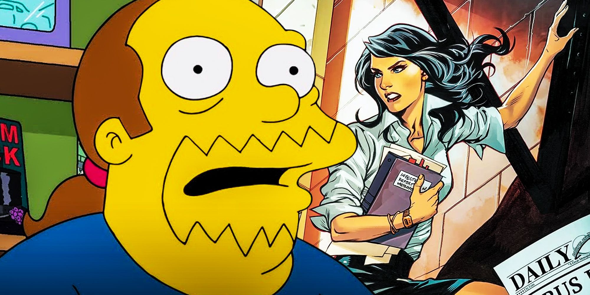 The Simpsons The Comic Book Guy’s Bizarre Lois Lane Connection