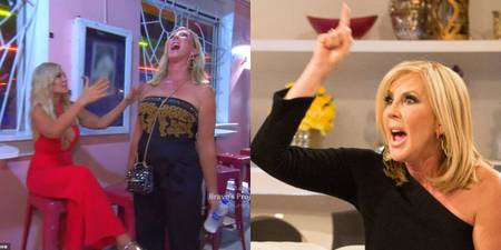 o imagine divizată a lui Vicki Gunvalson
