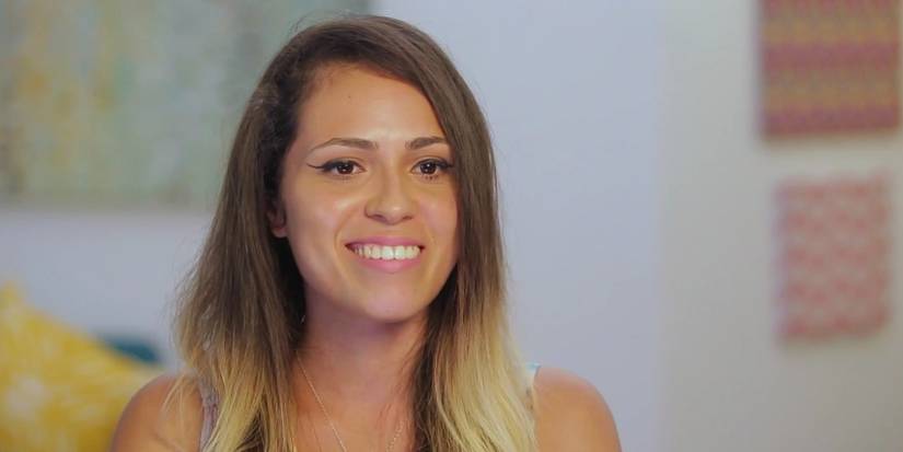 Cassia Tavares 90 Day Fiance banner cast member smiling