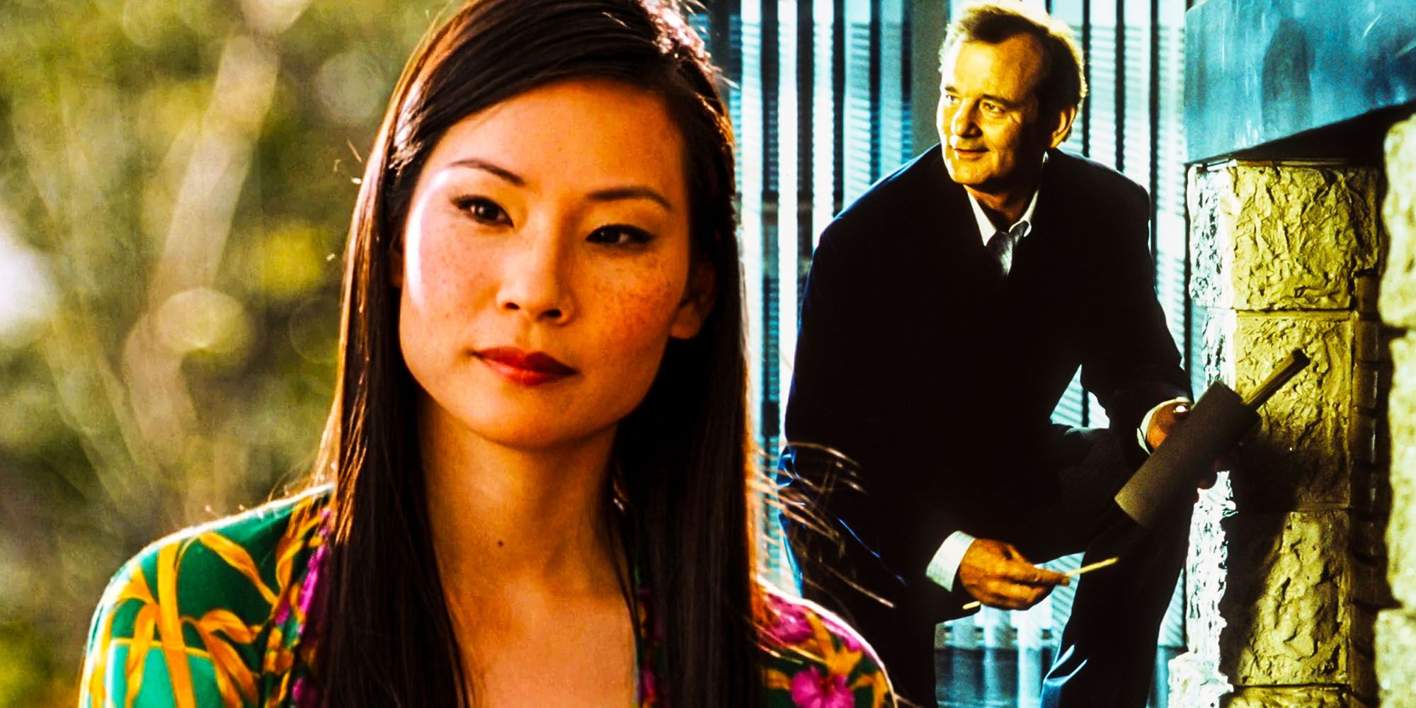 Charlies Angels Bill Murray Lucy Liu fight