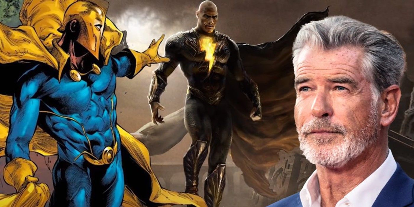 Black Adam S Pierce Brosnan Has Great Admiration For Dwayne Johnson