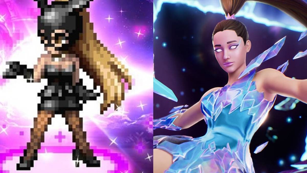 Connection Screen Script Final Fantasy & Fortnite Have An Odd Ariana Grande Connection