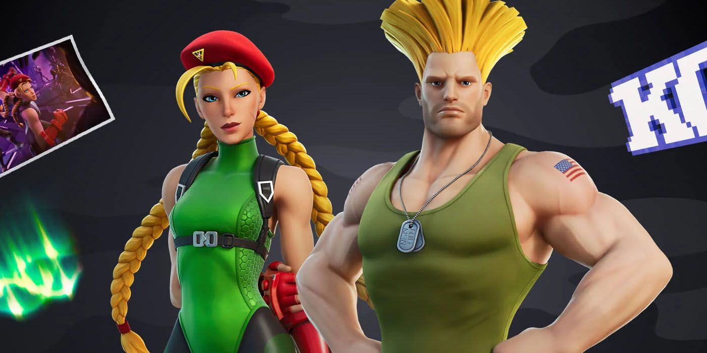 Fortnite Adds Guile And Cammy From Street Fighter