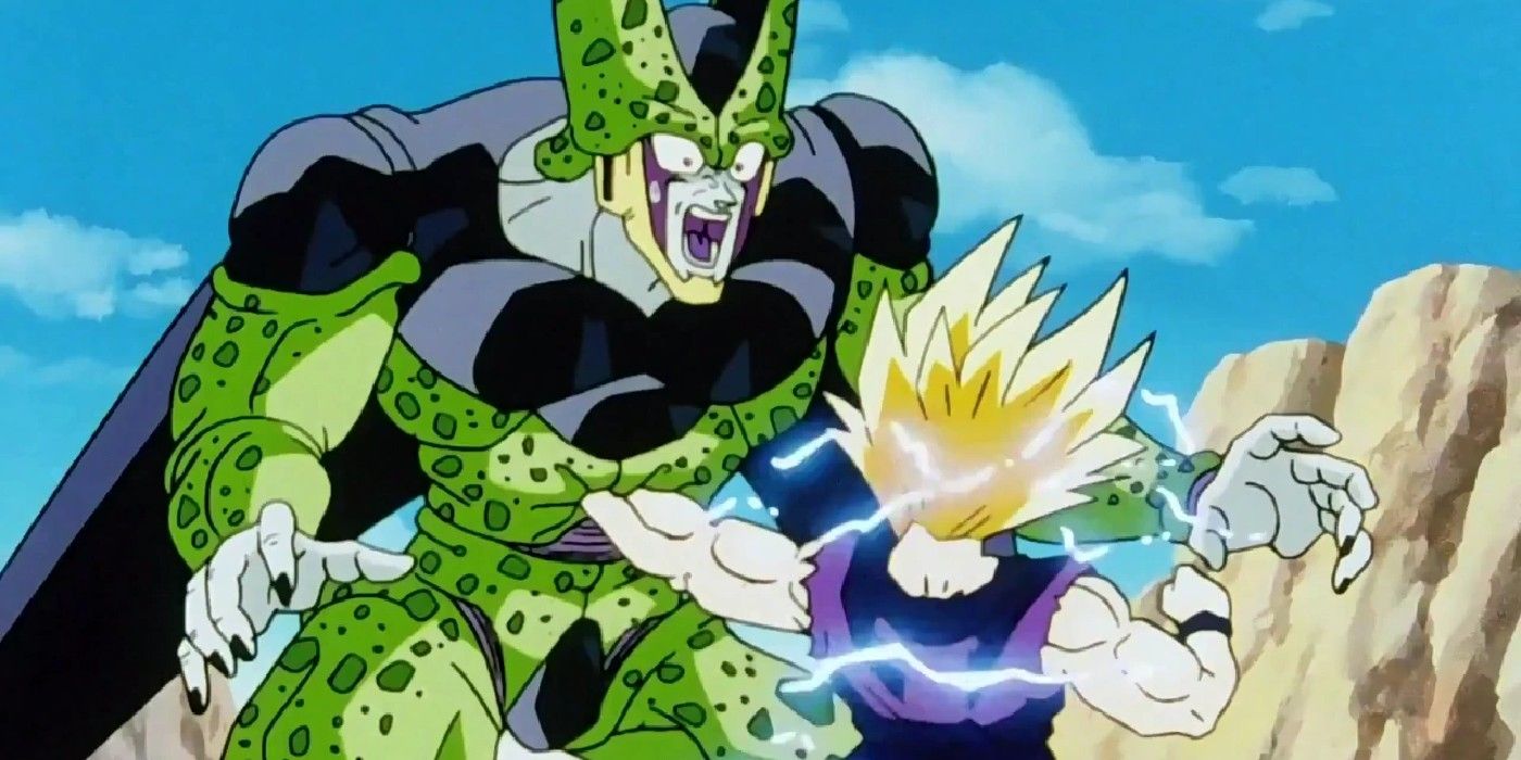 Gohan Kills Cell Dragon Ball