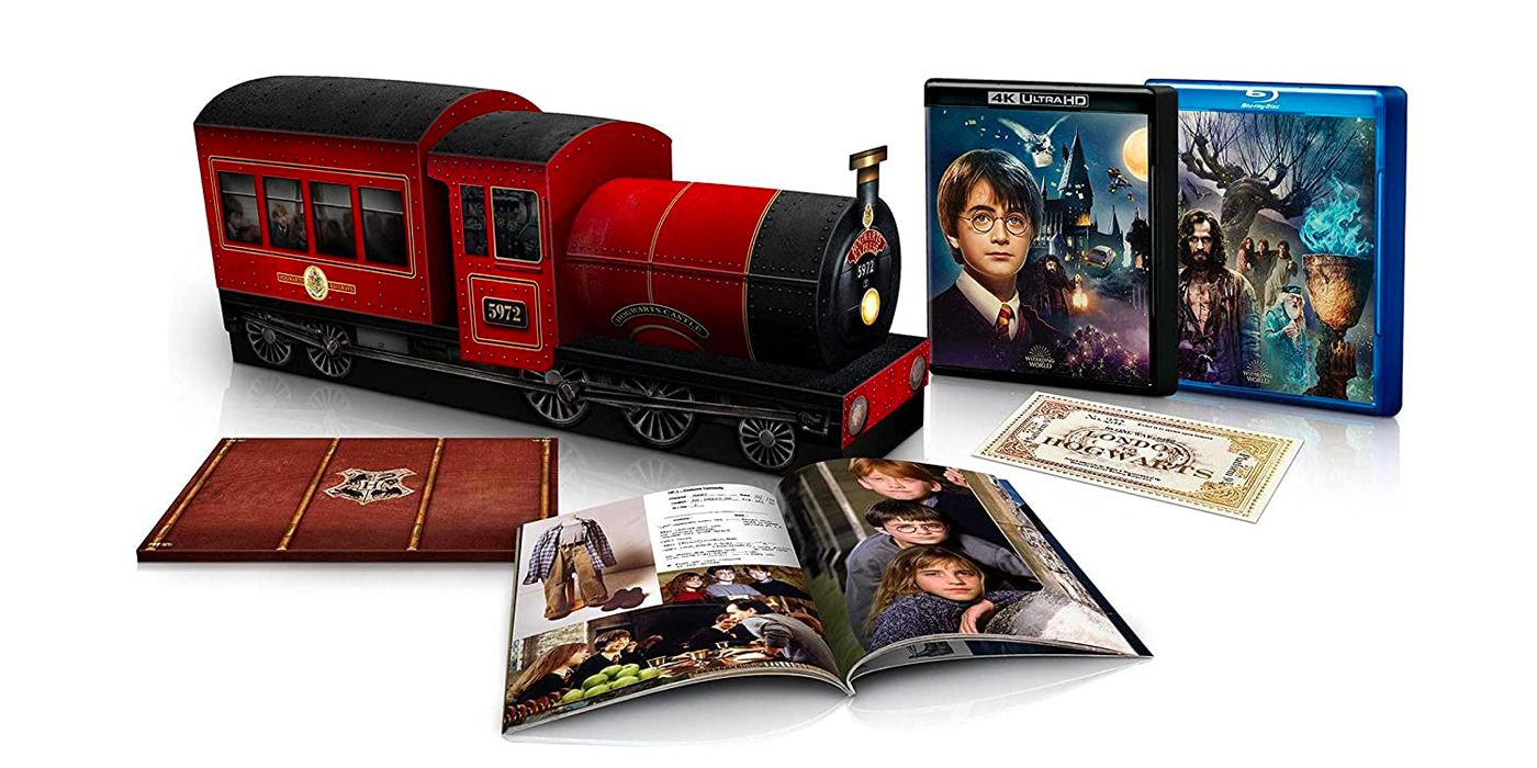 ハリー・ポッター　ホグワーツ・エクスプレス　コレクターズBOX 4K UHD Harry Potter 4K Box Set Comes Packaged Inside Hogwarts