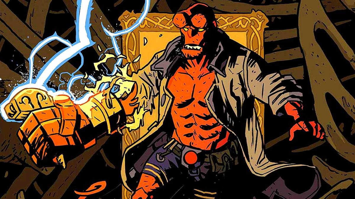Hellboy Wields Thor's Hammer Mjolnir in New Comic The Bones of Giants