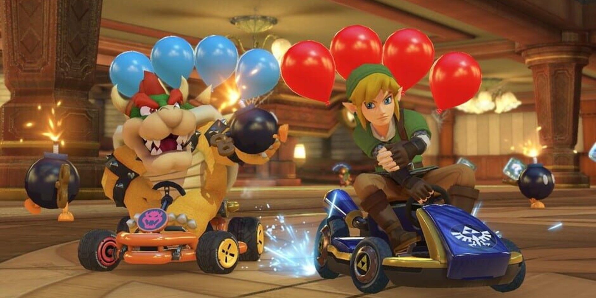 Mario Kart Link Bowser