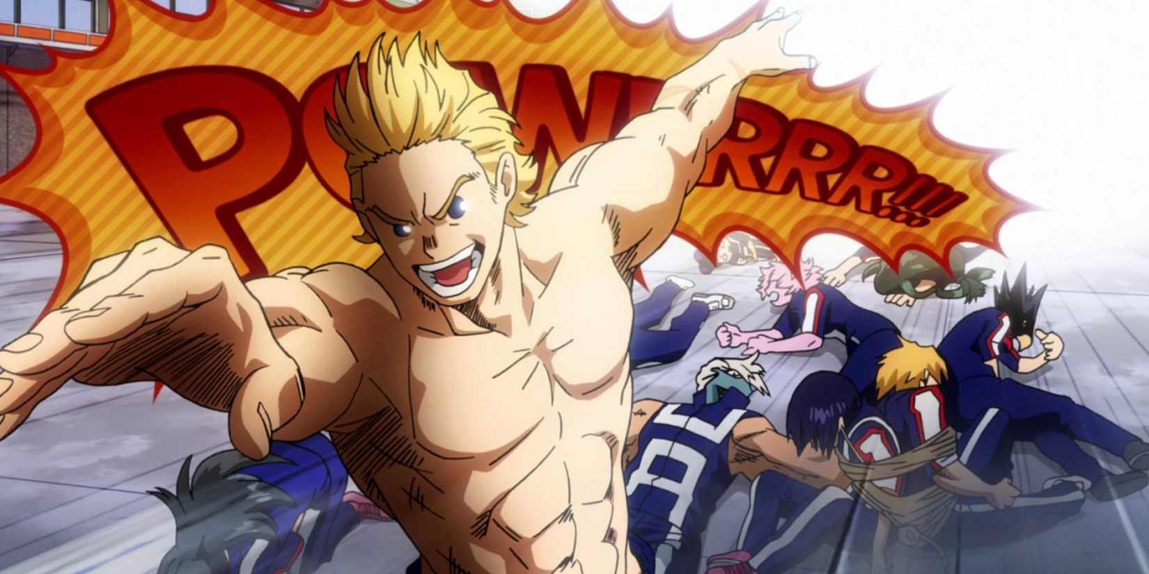 Mirio Togata in My Hero Academia