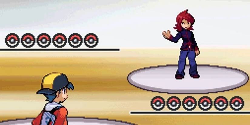 Ethan and Silver battle in Pokémon HeartGold and SoulSilver.