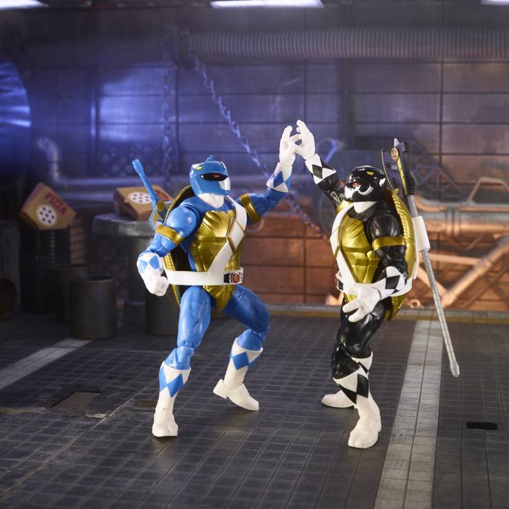 Teenage Mutant Ninja Turtles Become Power Rangers In Crossover Toys