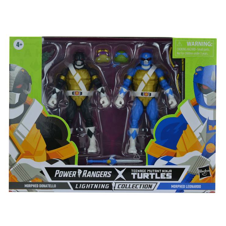 Teenage Mutant Ninja Turtles Become Power Rangers In Crossover Toys