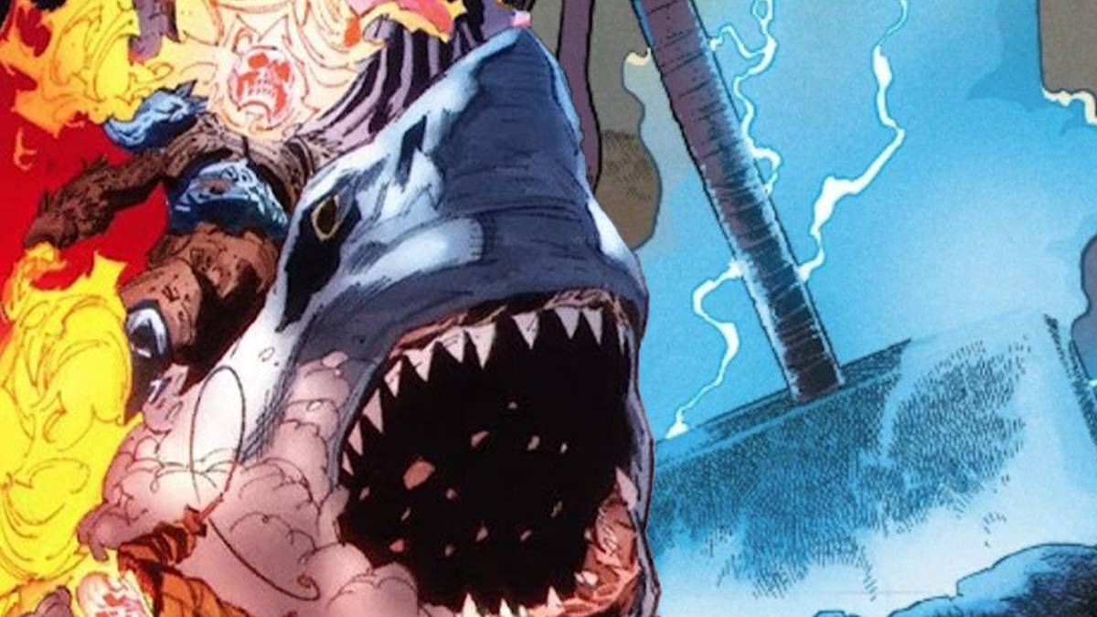 New Avengers Team Stars Surprise Mjolnir Wielder & Ghost Rider On A Shark
