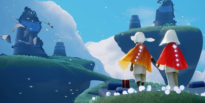 Seni promosi dari game Nintendo Switch Sky Children of the Light.