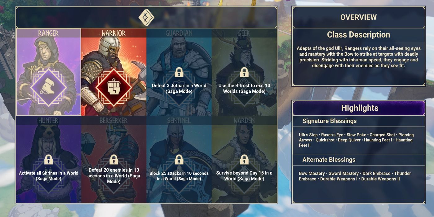 How to Unlock New Classes in Tribes of Midgard