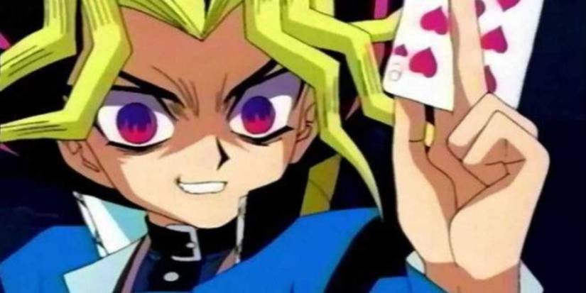 yami yugioh card Yu-Gi-Oh AMADA TOEI Yami Yugi Collection No.46 Carddass Holo EX Japane