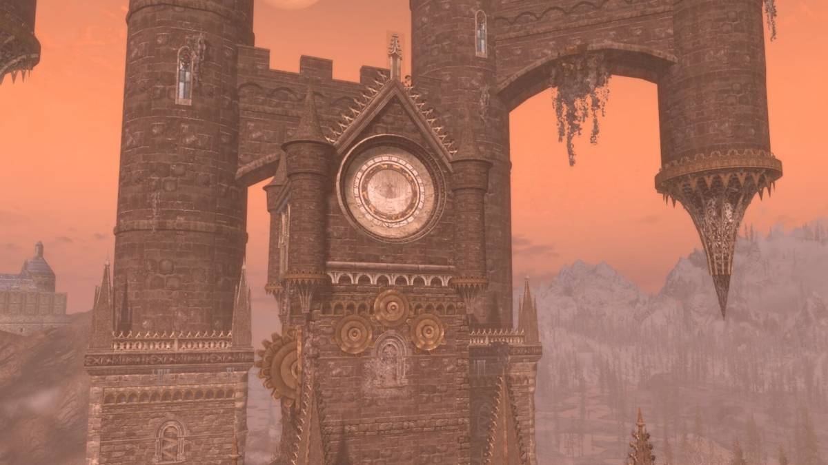 Skyrim Mod Adds an Explorable Version of Dracula's Castlevania Castle, image size:1200x675