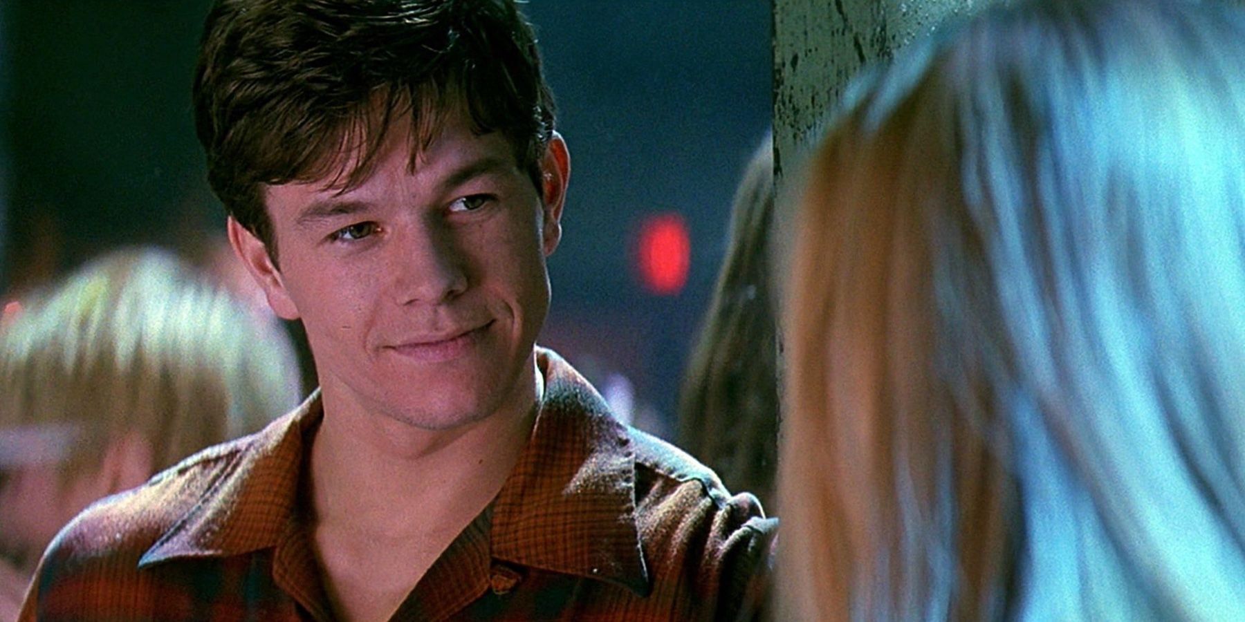 David McCall (Mark Wahlberg) smirks in Fear (1996).