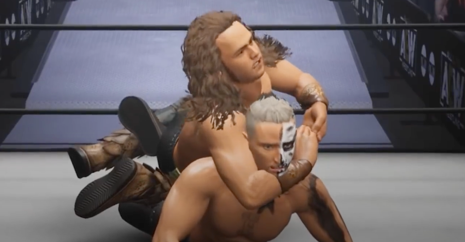 aew game shows off some gameplay footage while in development