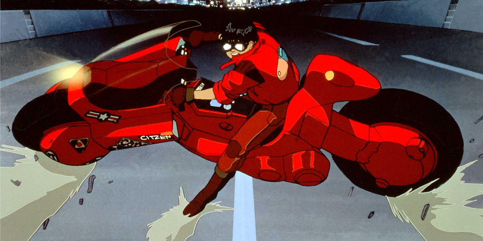 10 Near-Perfect Anime That Don’t Just Live Up to the Hype, They Exceed It 1 Kaneda doing a Motorcycle Skid in Akira.
