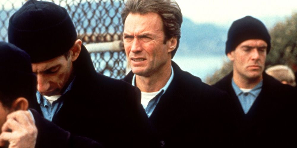 Frank Morris with other inmates Escape from Alcatraz