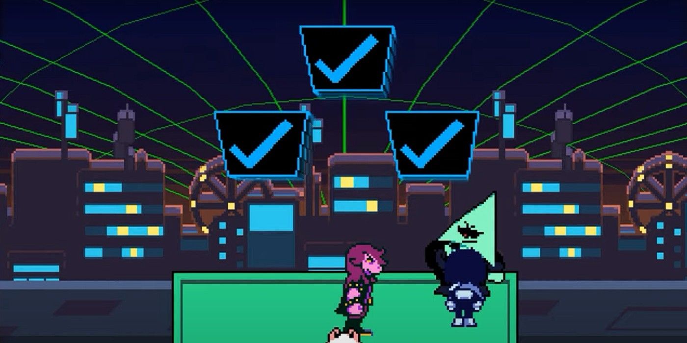 Deltarune Where to Find All of Hackers Blue Checkmarks
