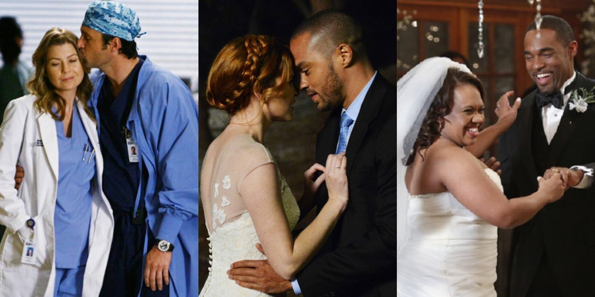 meredith grey dress bailey's wedding Grey's Anatomy Wedding Interviews