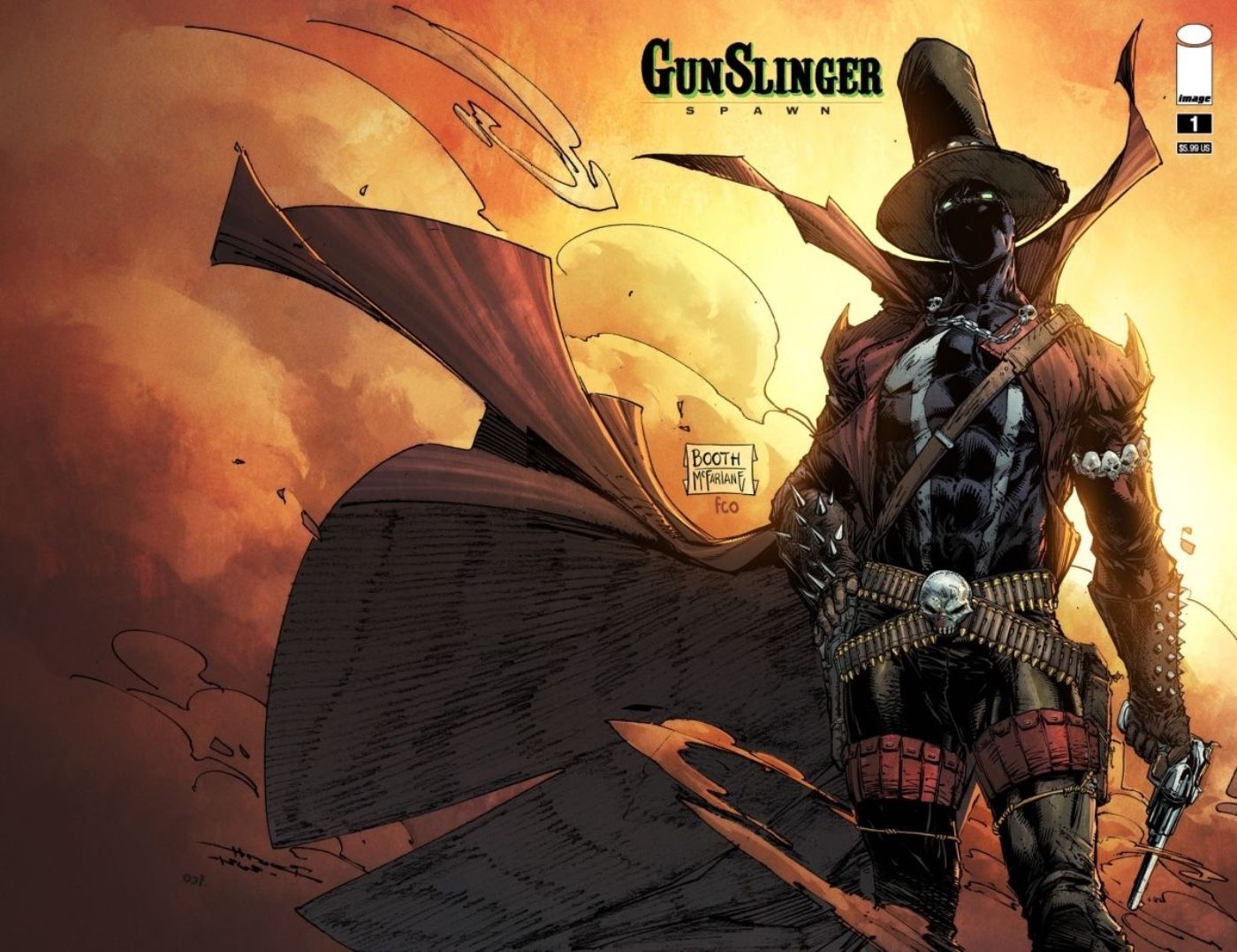Gunslinger Spawn Set to Be Image Comics Biggest Debut in 30 Years