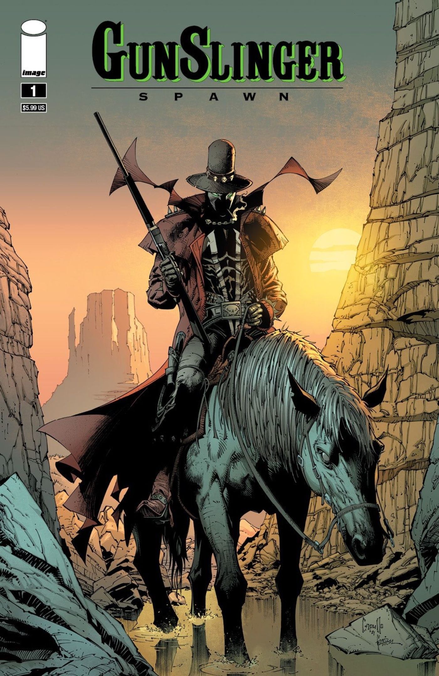 Gunslinger Spawn Set to Be Image Comics Biggest Debut in 30 Years