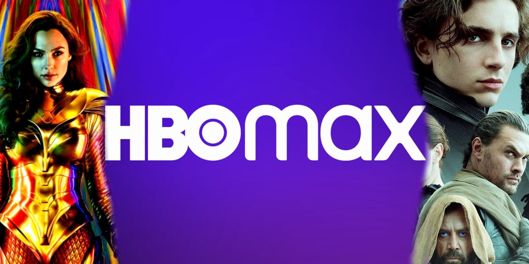 HBO MAX Logo Dune Wonder Woman 1984