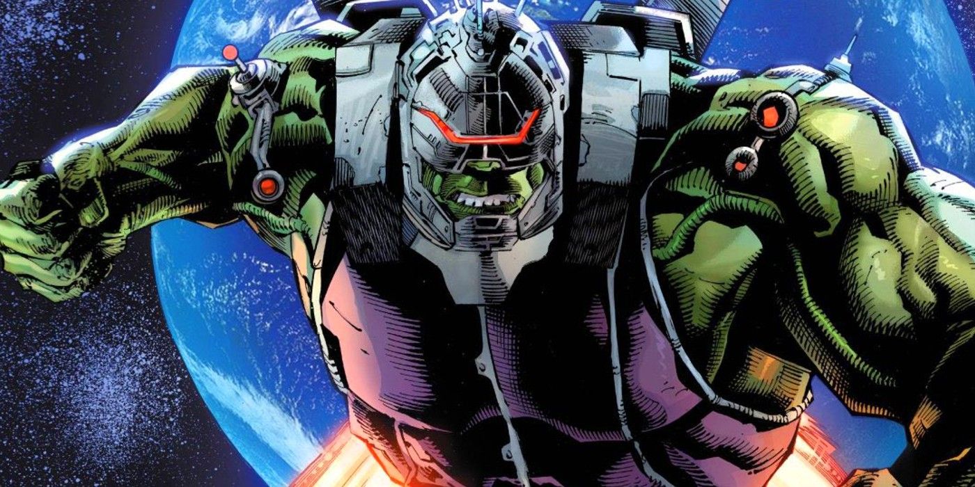 Hulk Gets a Jet Pack in Variant Cover Showcasing Smashtronaut Costume