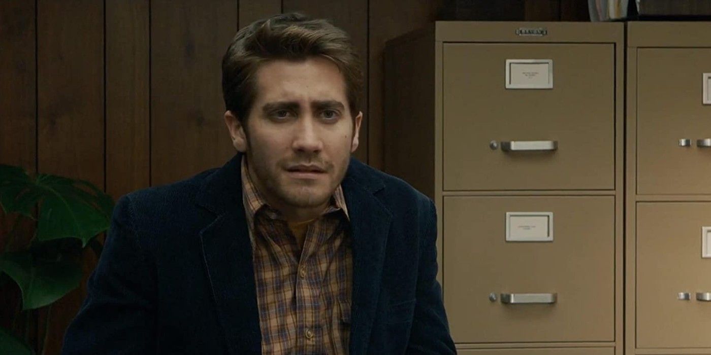 Jake Gyllenhaal as Robert Graysmith in Zodiac