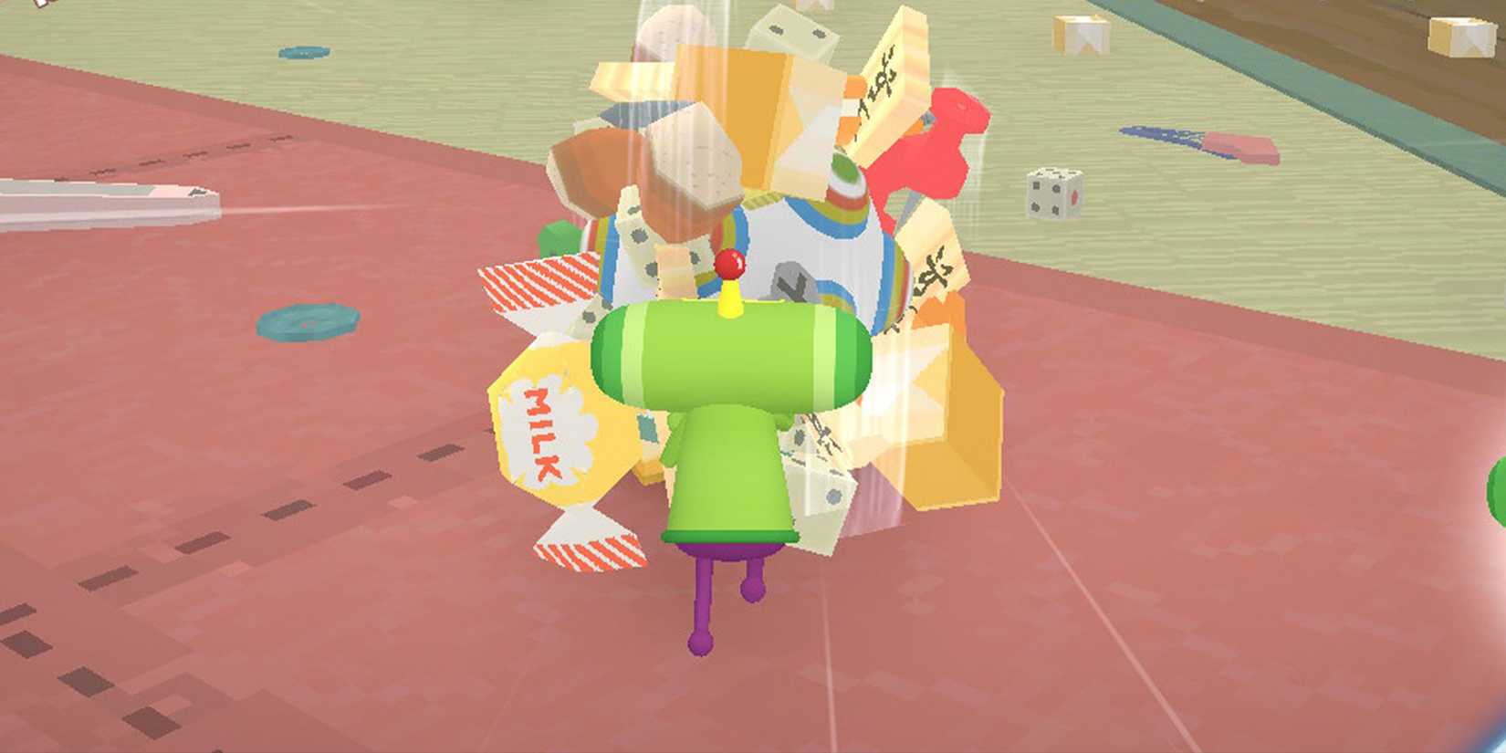 Katamari Damacy Reroll the prince rolling a small ball
