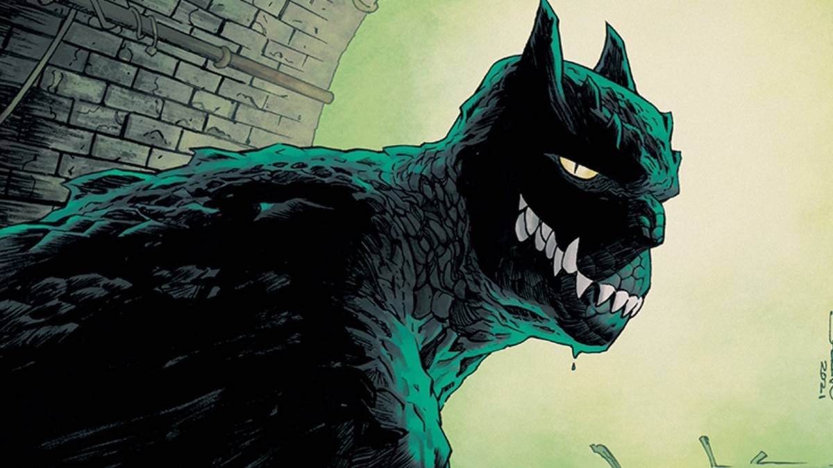 Batman Combines with Killer Croc in Monstrous New Variant Cover
