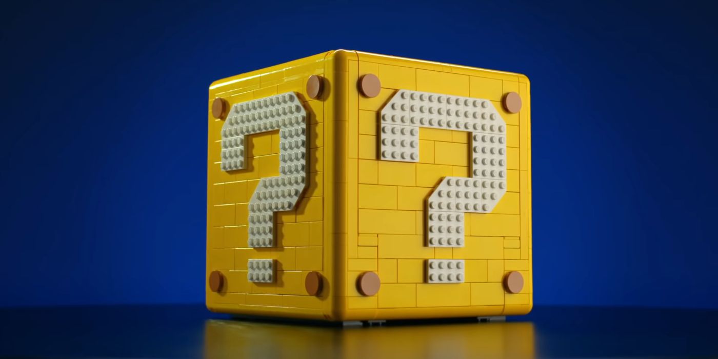 LEGO Super Mario Question Block Has Mario 64 Worlds Inside [UPDATED]
