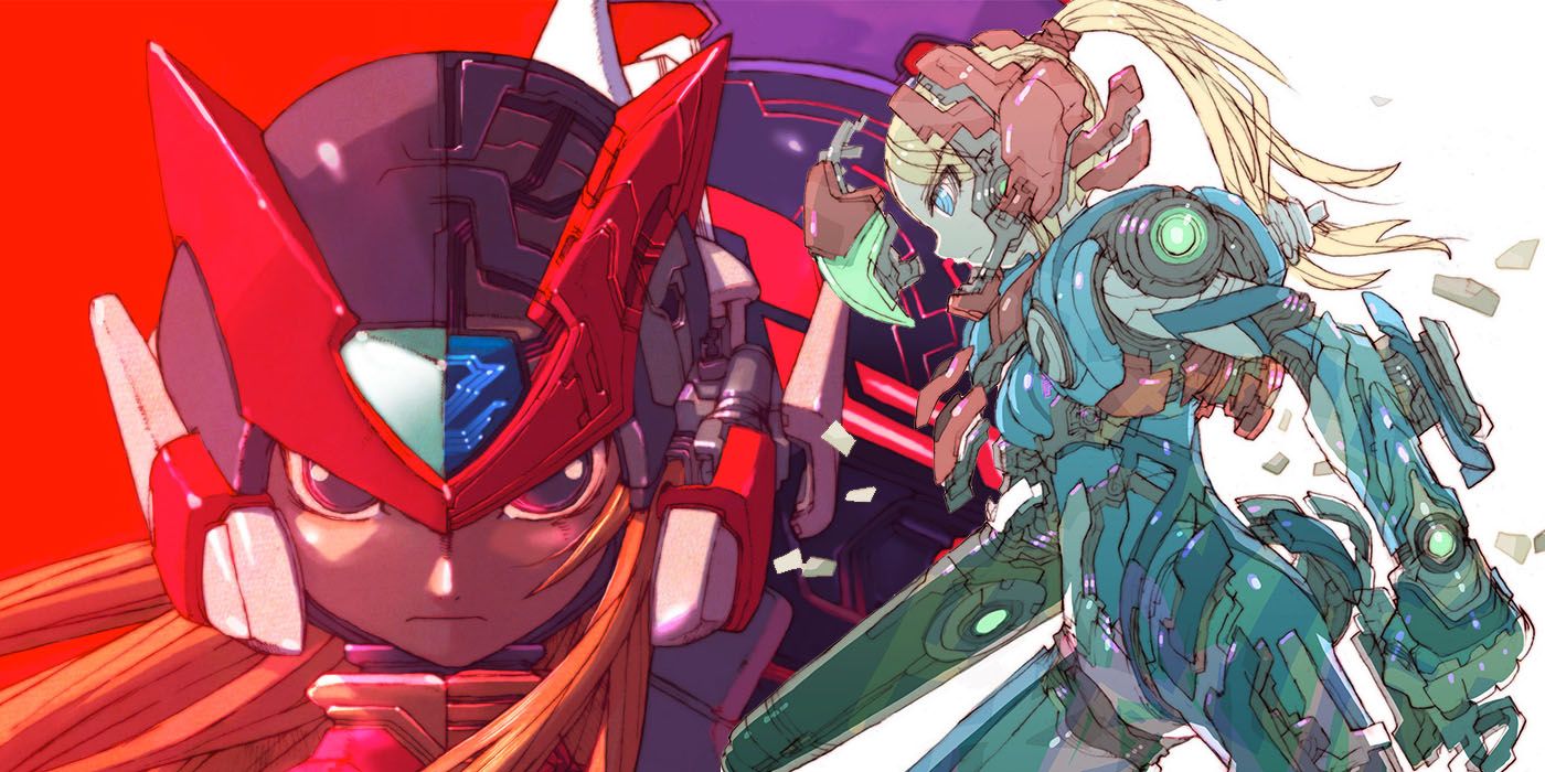 Mega Man Zero & ZX Illustrator Posts Artwork Of Metroid Dreads Samus